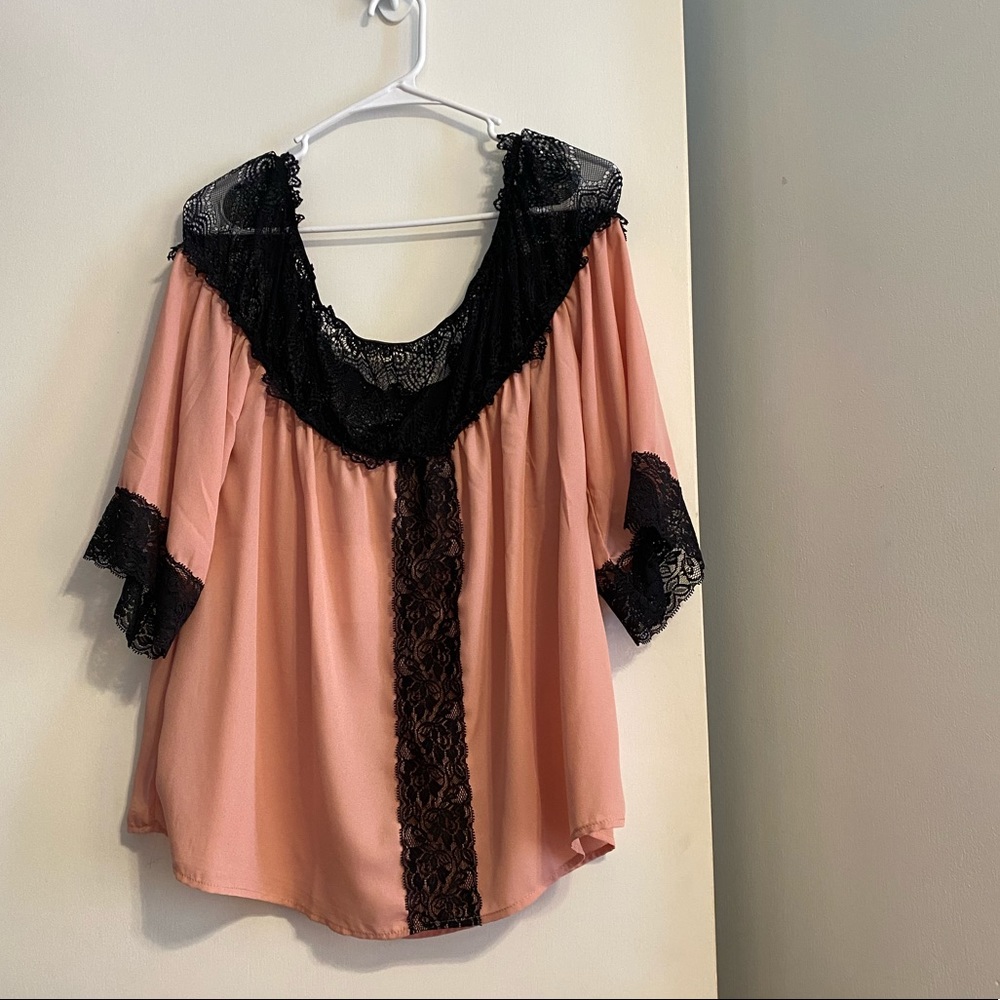 Flowy Lace Top